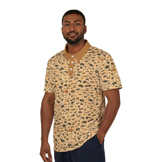 Mini Tacticool Polo Shirt Tan