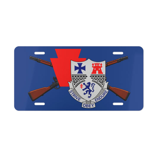 Paxton Vanity Plate