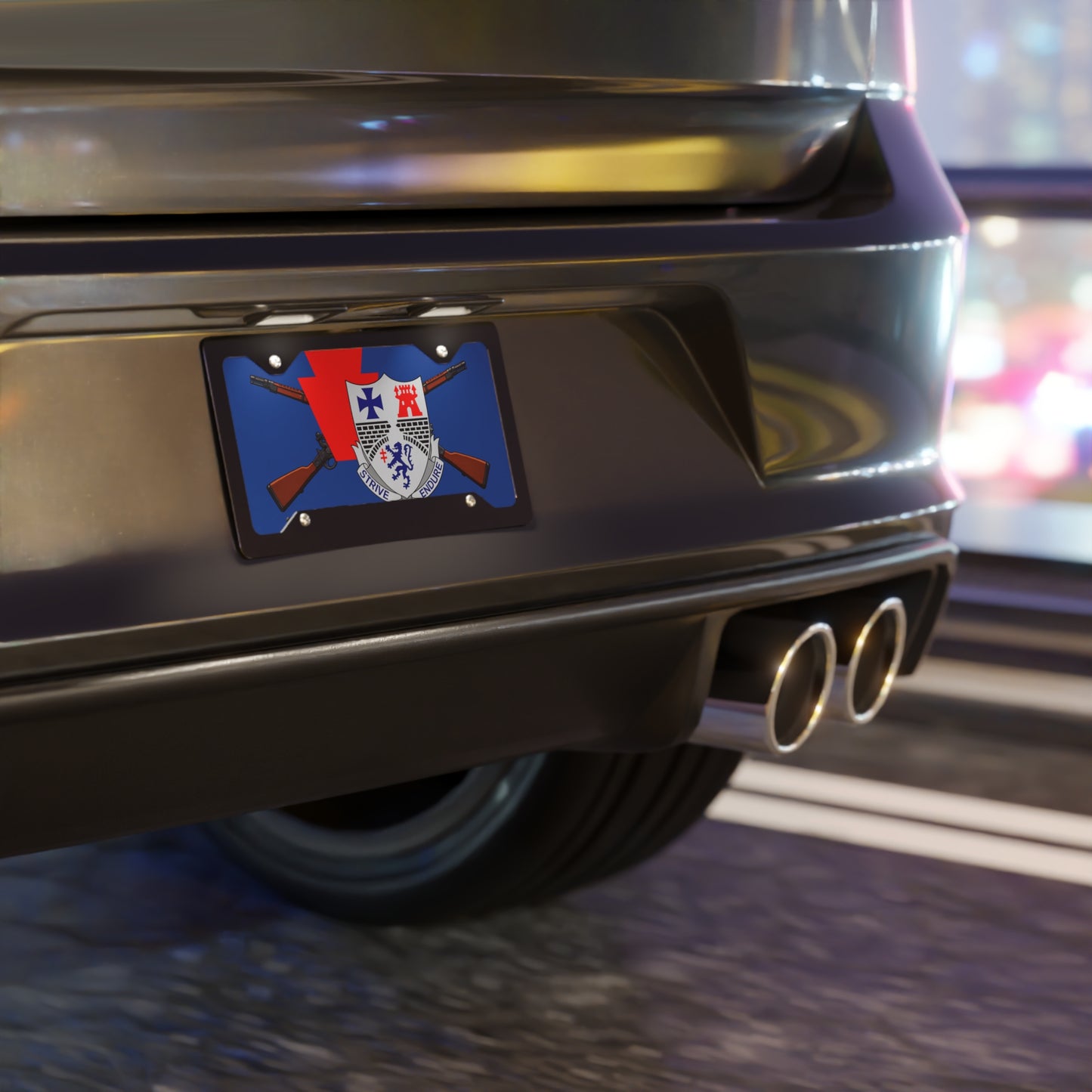 Paxton Vanity Plate